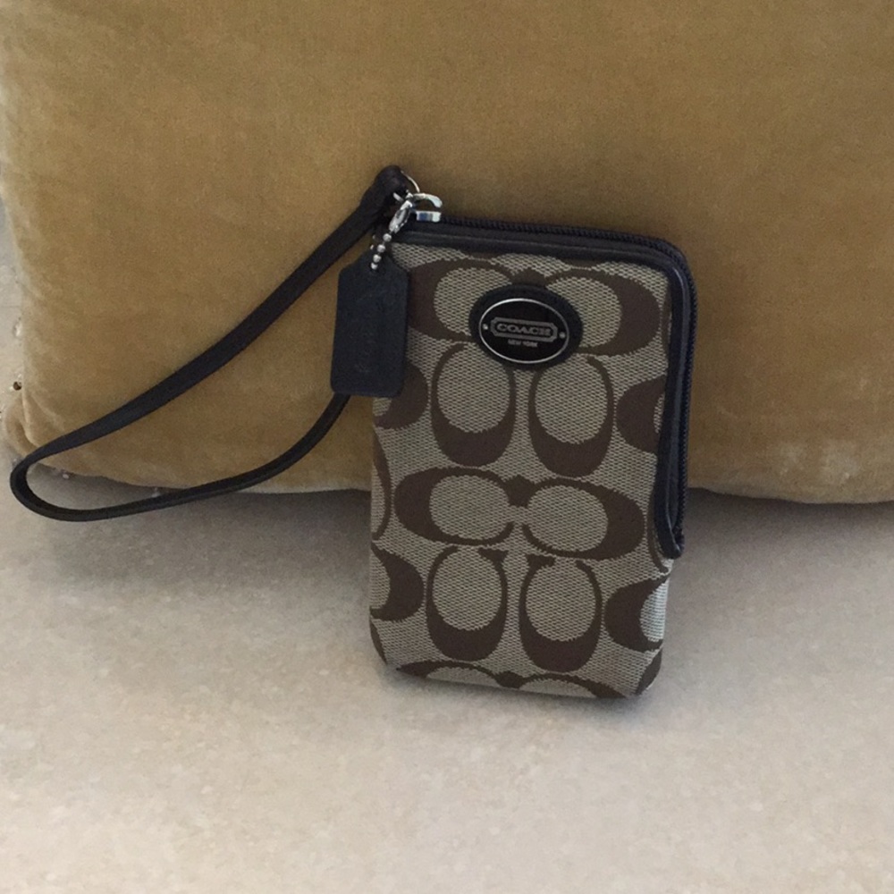 Coach Wristlet Phone Case